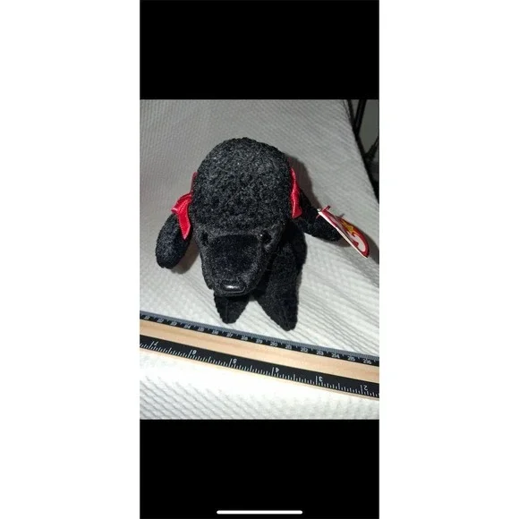 Ty Beanie Baby Gigi the Black Poodle Vintage 1998 Plush Toy - Picture 2 of 5